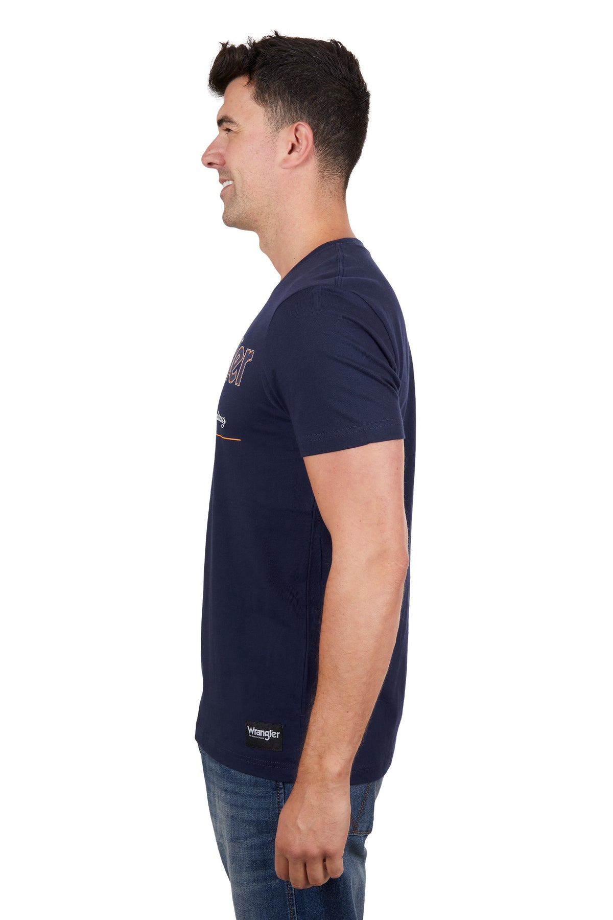 Wrangler Mens Owen Tee - Navy