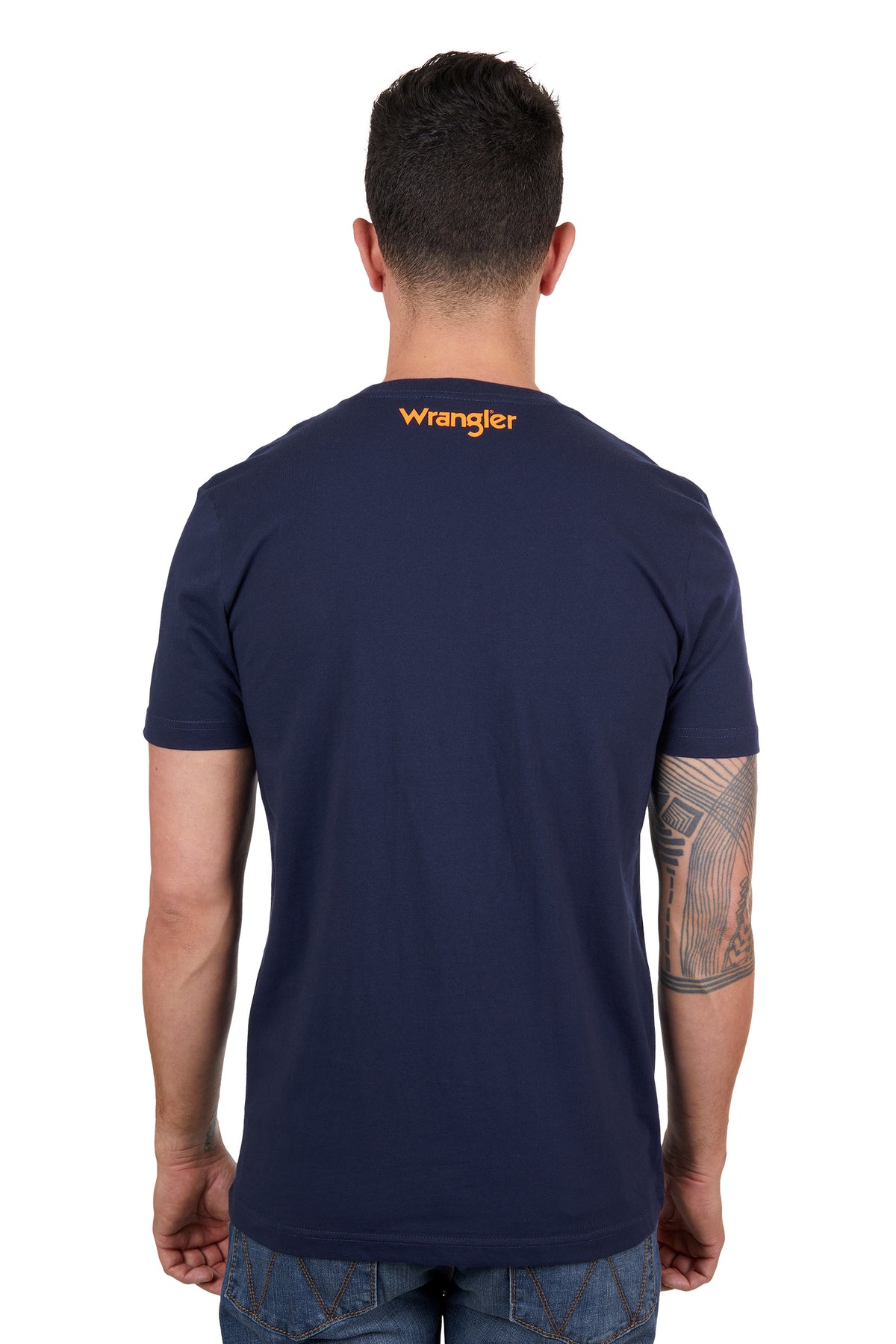 Wrangler Mens Owen Tee - Navy