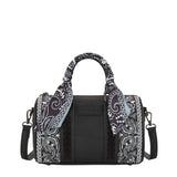 Wrangler Paisley Barrel Bag - Black