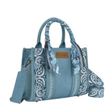 Wrangler Paisley Crossbody Bag - Blue