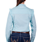 Wrangler Womens Paola Shirt - Aqua