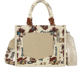 Wrangler Rodeo Print Crossbody Bag - Natural