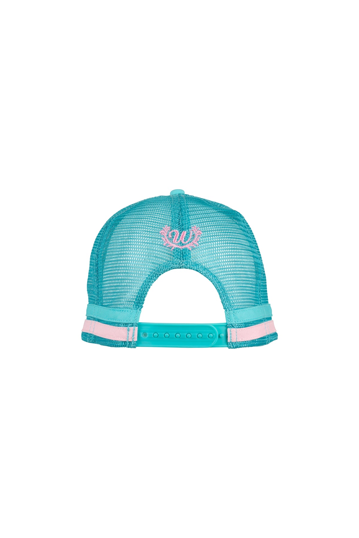 Wrangler Sasha High Profile Trucker Cap - Aqua