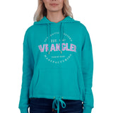 Wrangler Womens Shanna Pullover Hoodie - Green