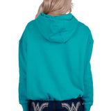 Wrangler Womens Shanna Pullover Hoodie - Green