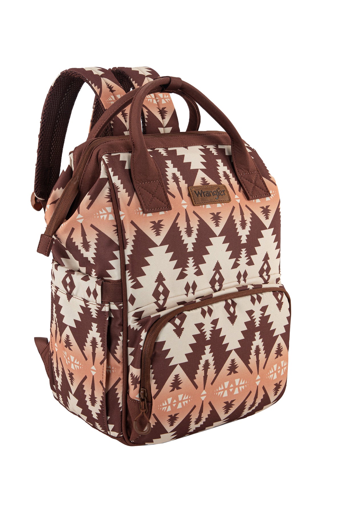 Wrangler Southwestern Backpack Baby Bag - Mocha