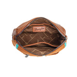 Wrangler Maya Aztec Crossbody Bag - Blue