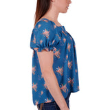 Wrangler Womens Suzette Blouse - Sea Green