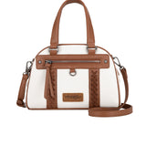 Wrangler Whipstitch Crossbody Bag - Beige/Tan