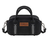 Wrangler Whipstitch Mini Crossbody Bag - Black