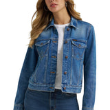 Wrangler Womens Classic Denim Jacket - Light Wash
