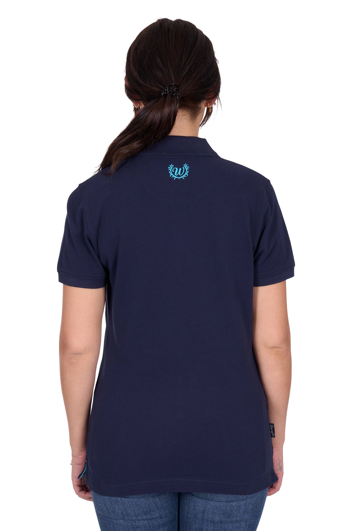 Wrangler Womens Eliza Polo - Navy