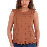 Wrangler Womens Grace Blouse - Copper