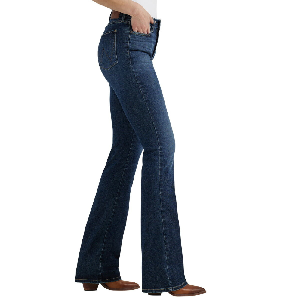 Wrangler Womens Hi Rise Boot Cut Jean - Bespoke