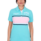 Wrangler Womens Lyndel Polo - Aqua
