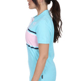 Wrangler Womens Lyndel Polo - Aqua