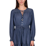 Wrangler Womens Melissa Dress - Navy