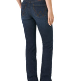 Wrangler Womens Mid Rise Boot Cut Jean