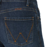 Wrangler Womens Mid Rise Boot Cut Jean