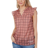 Wrangler Womens Miranda Blouse - Multi