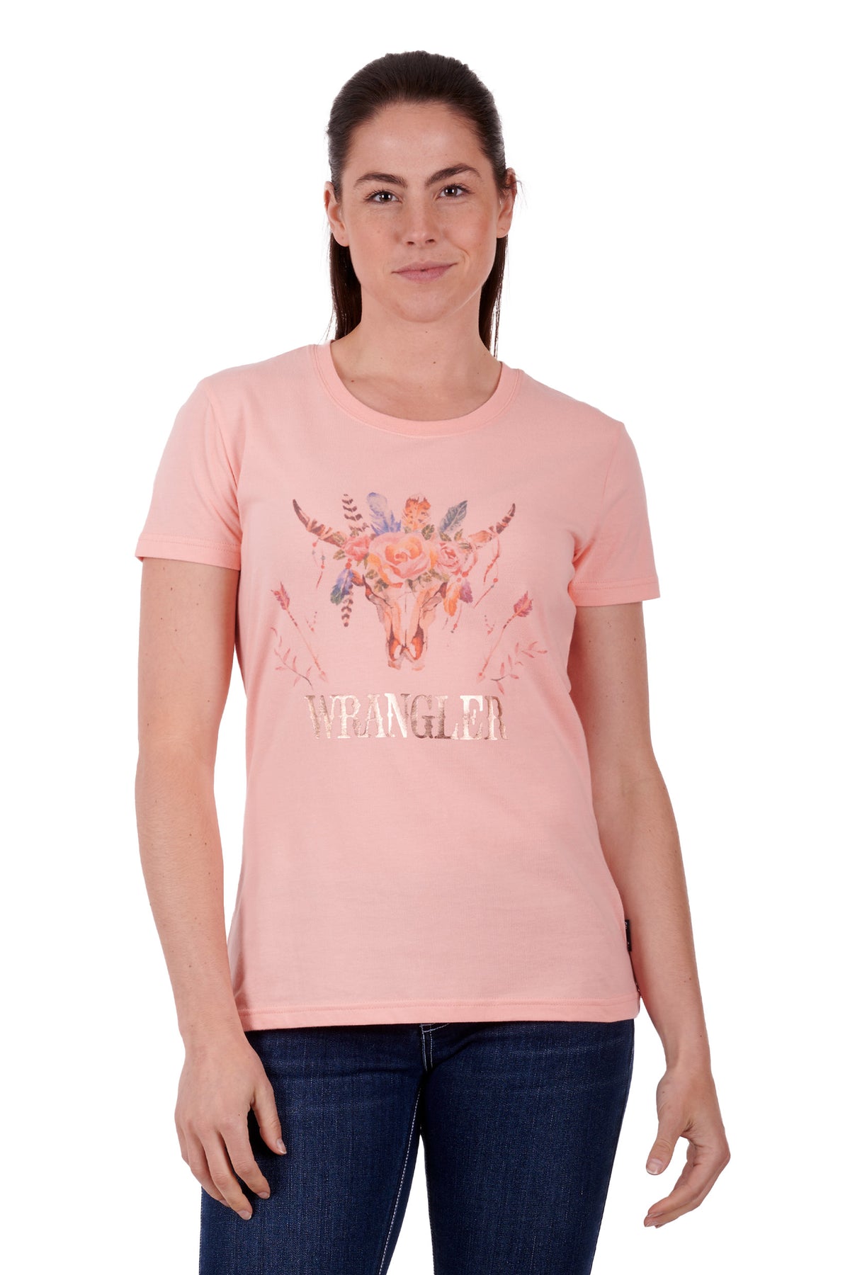 Wrangler Womens Paige Tee - Blush