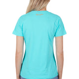 Wrangler Womens Sara Tee - Aqua