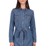Wrangler Womens Wendy Dress - Mood Indigo