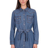 Wrangler Womens Wendy Dress - Mood Indigo