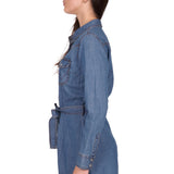 Wrangler Womens Wendy Dress - Mood Indigo
