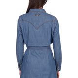 Wrangler Womens Wendy Dress - Mood Indigo