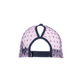 Wrangler Bella High Profile Ponytail Cap - Navy/Pastel Pink