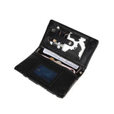 Wrangler Cow Print Wallet Crossbody Bag - Black
