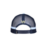 Wrangler Kids Bruno Trucker Cap - Light Blue/Navy