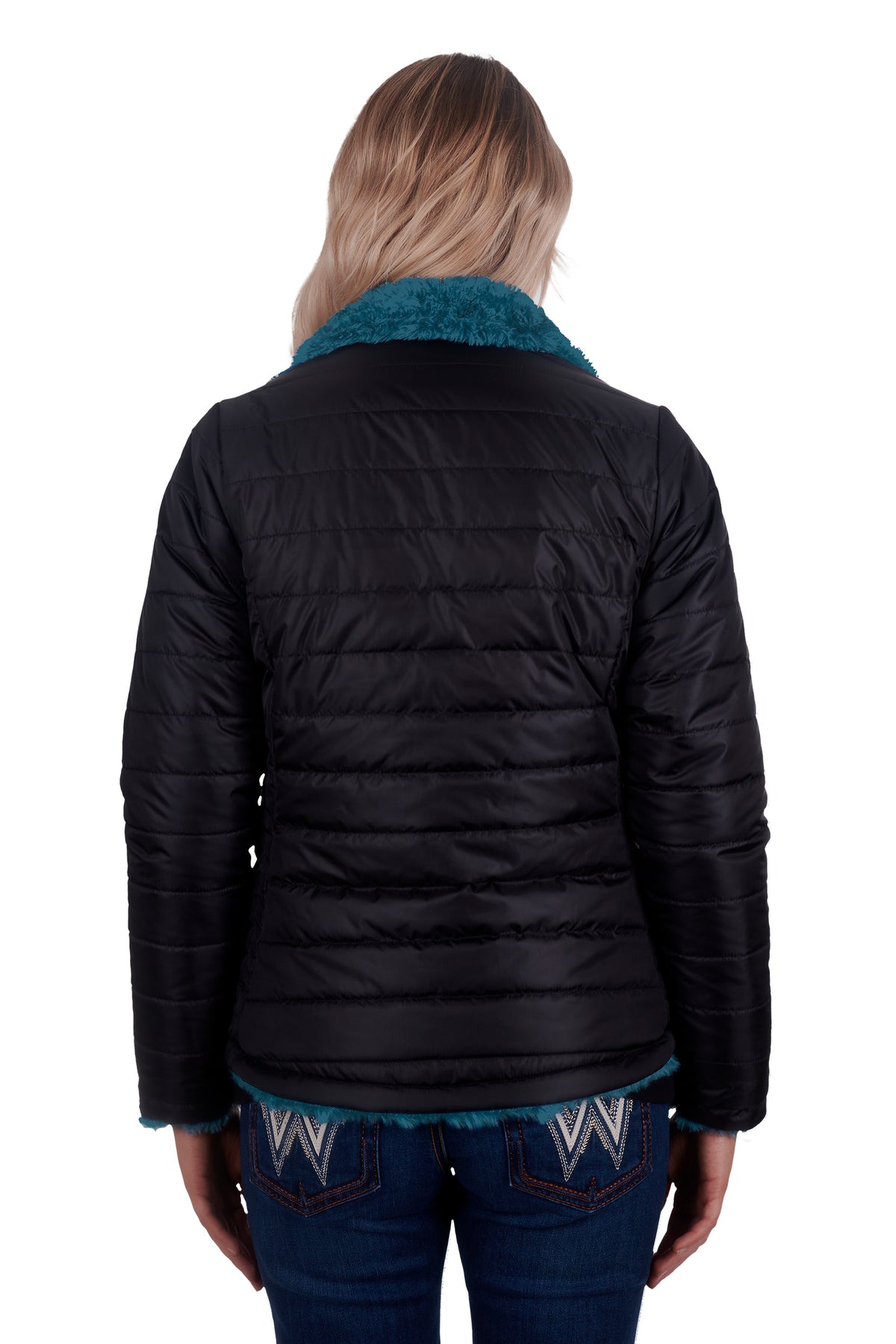 Wrangler Womens Montana Reversible Jacket - Black