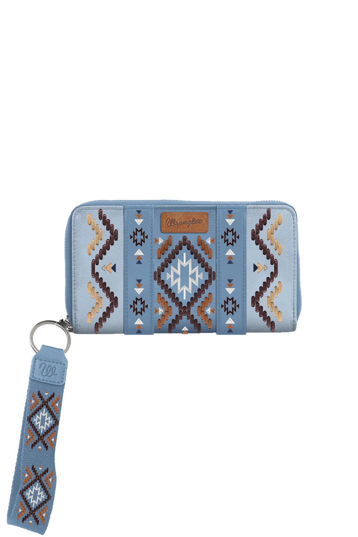 Wrangler Southwestern Arizona Wallet - Blue