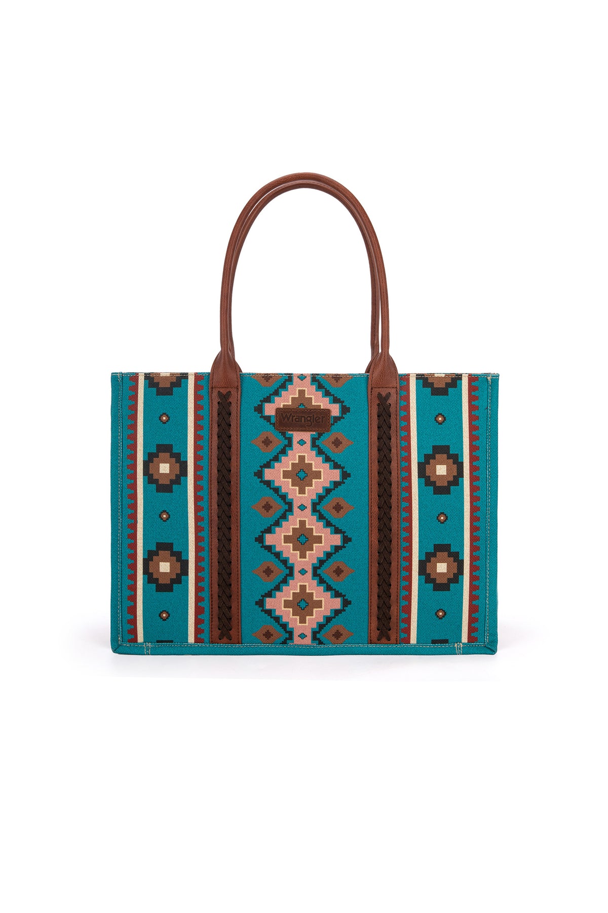 Wrangler Southwestern Tote Bag - Aqua