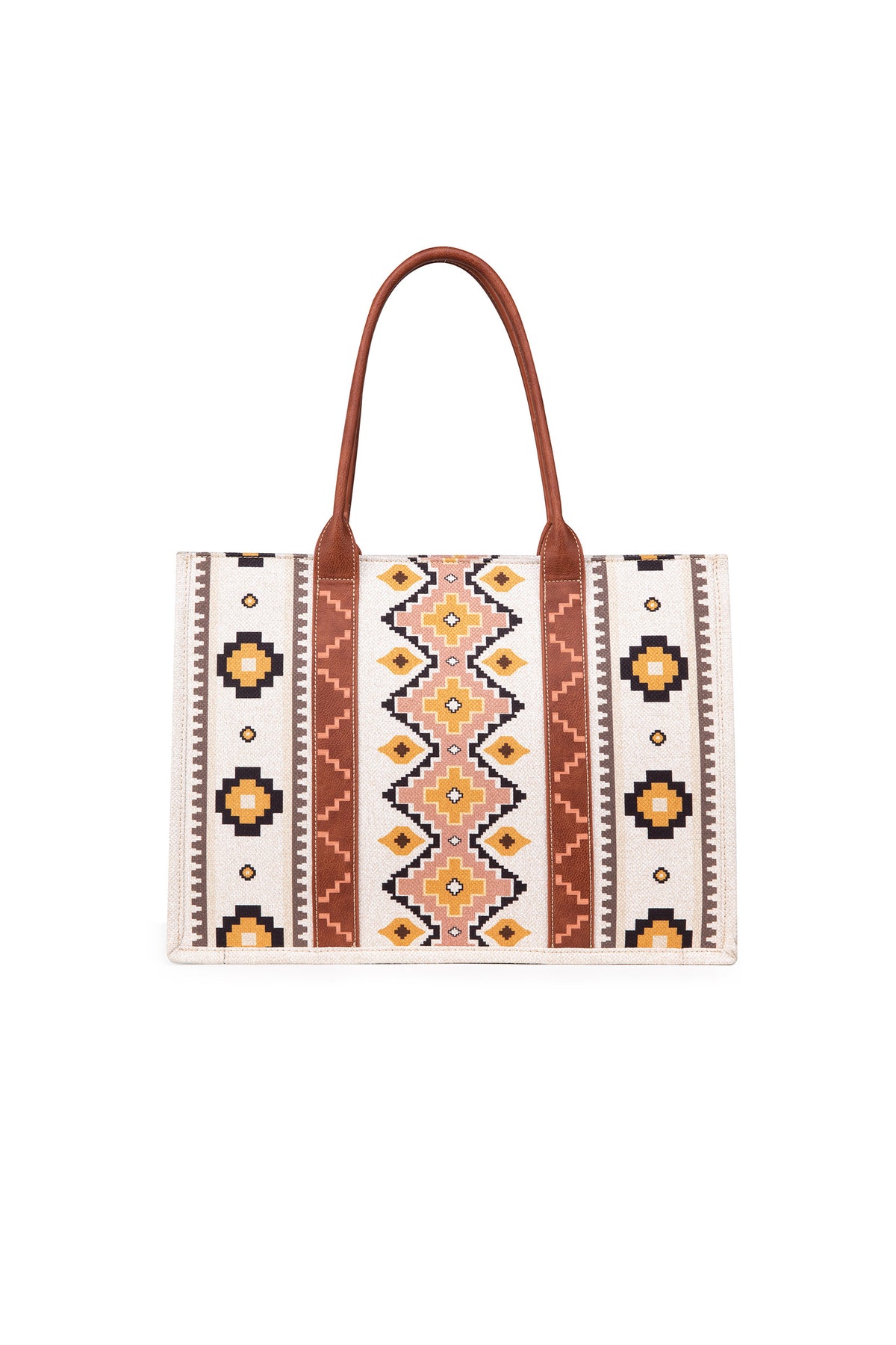 Wrangler Southwestern Tote Bag - Natural/Tan