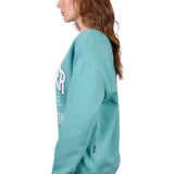 Wrangler Womens Tabitha Crew - Turquoise
