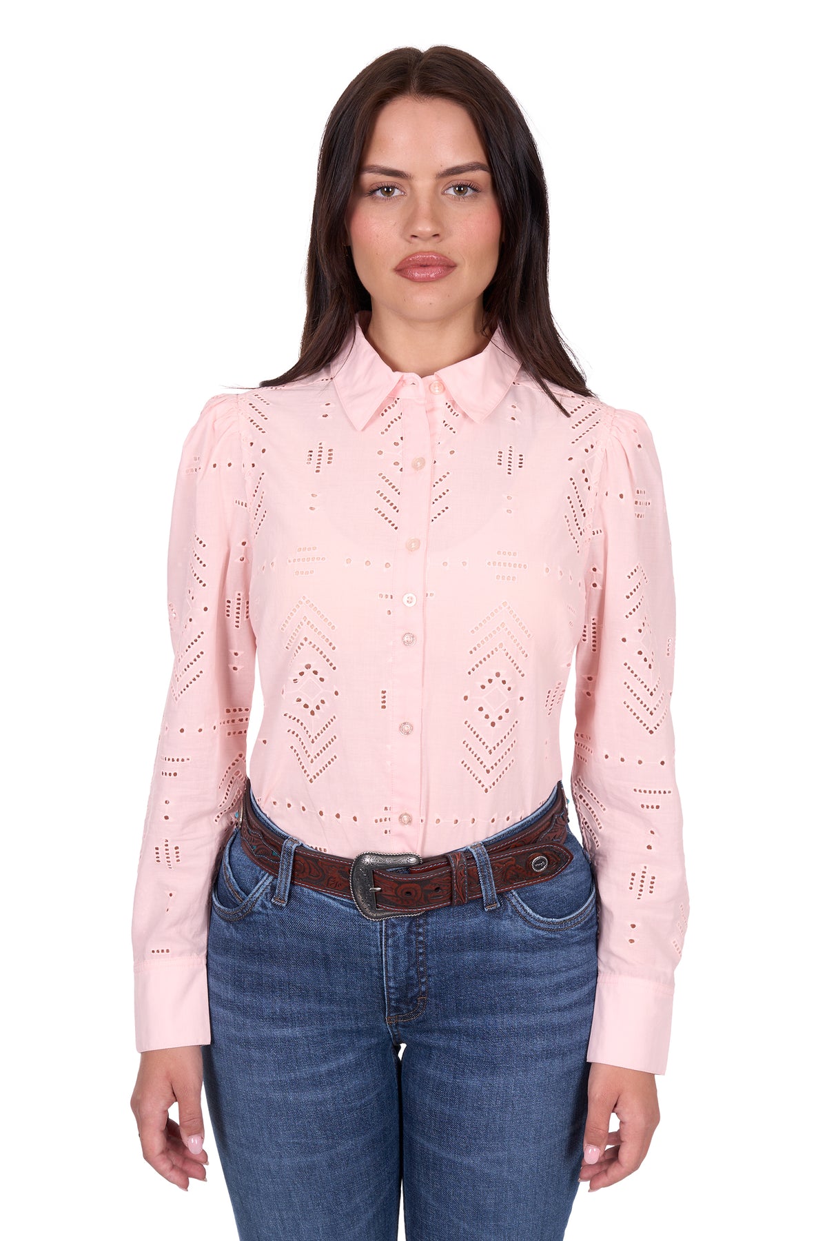 Wrangler Womens Lily Shirt - Pink
