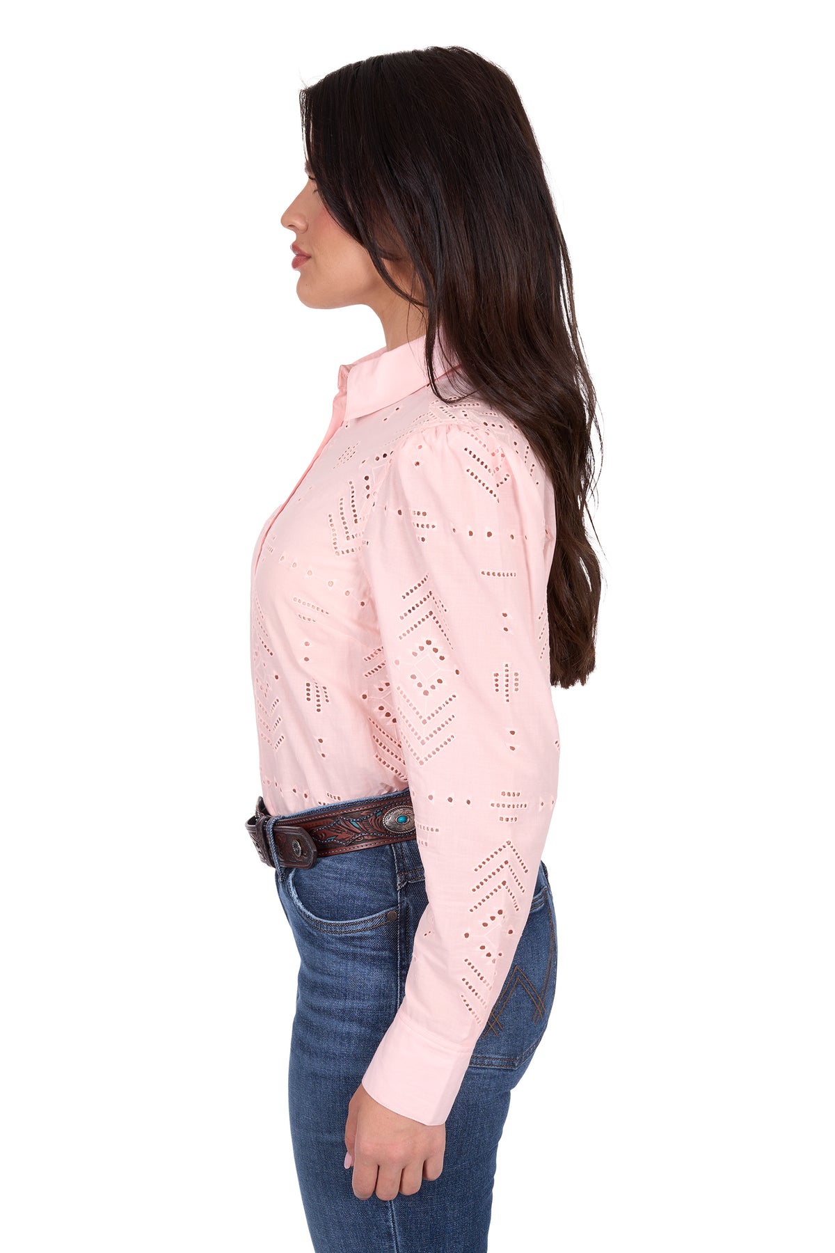 Wrangler Womens Lily Shirt - Pink