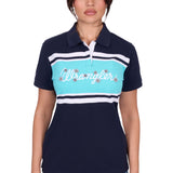 Wrangler Womens Mistie Polo - Navy