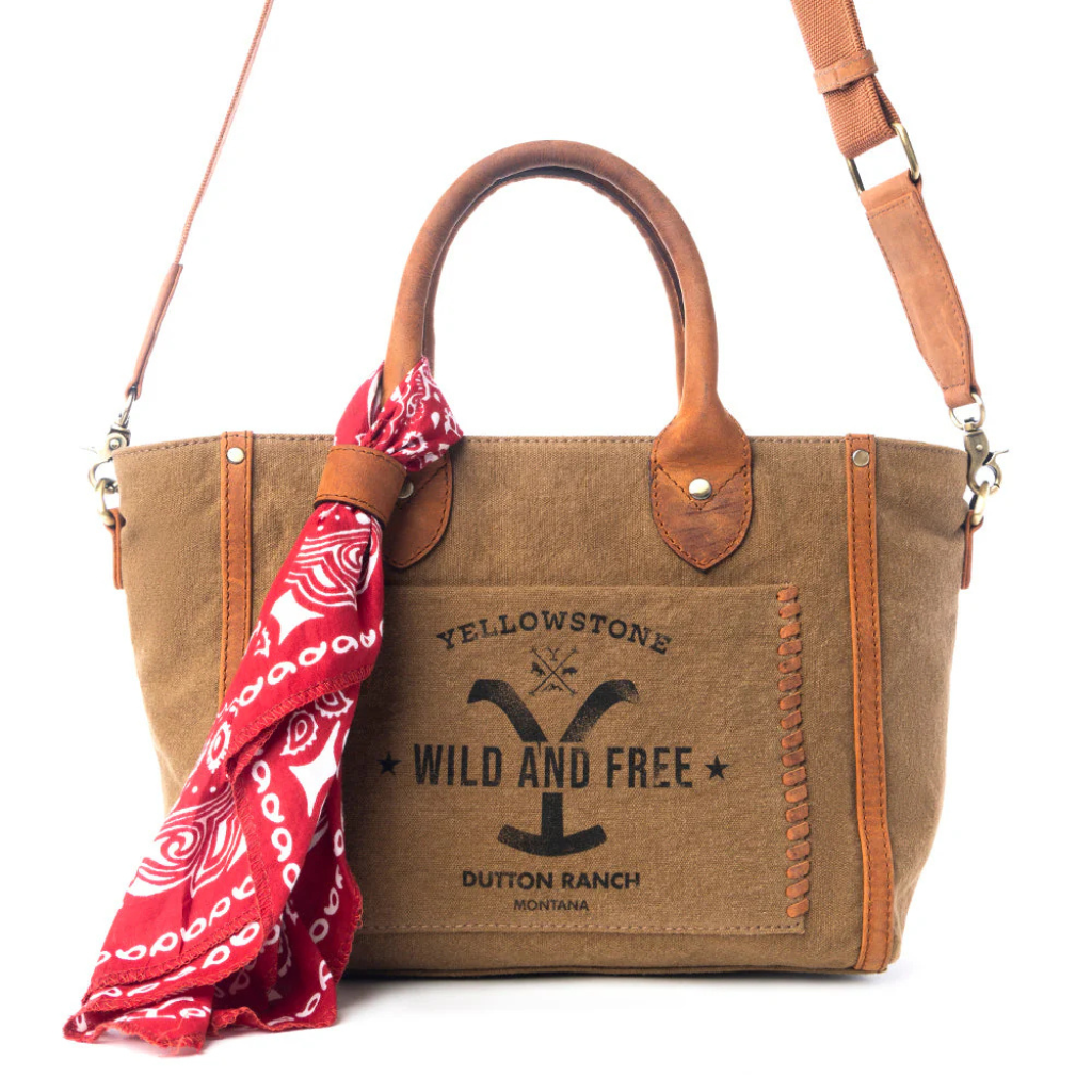 Yellowstone Montana Amber Crossbody Bag w/Scarf