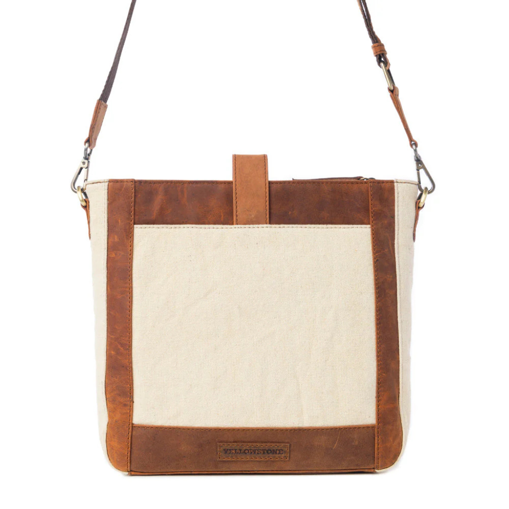 Yellowstone Lone Star Satchel Bag - Ivory
