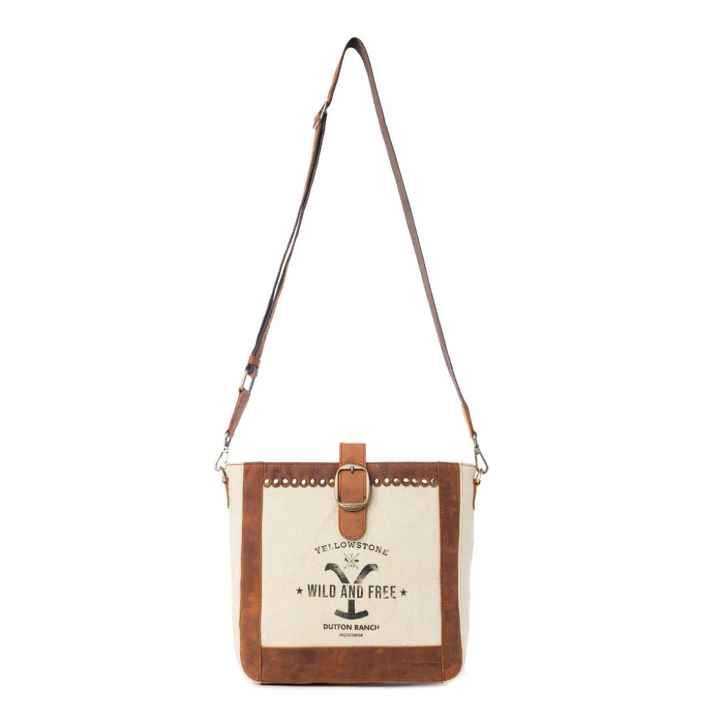 Yellowstone Lone Star Satchel Bag - Ivory