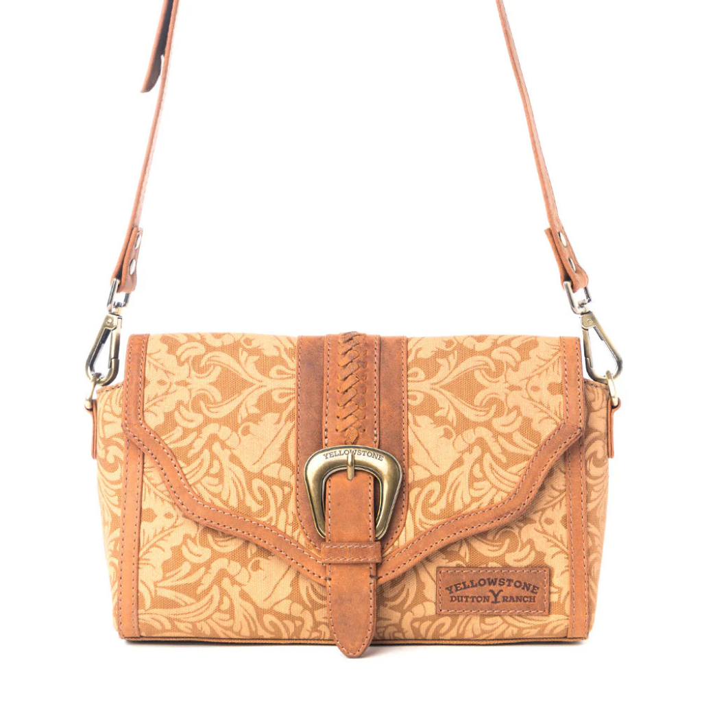 Yellowstone Maverick Sky Crossbody Bag - Amber