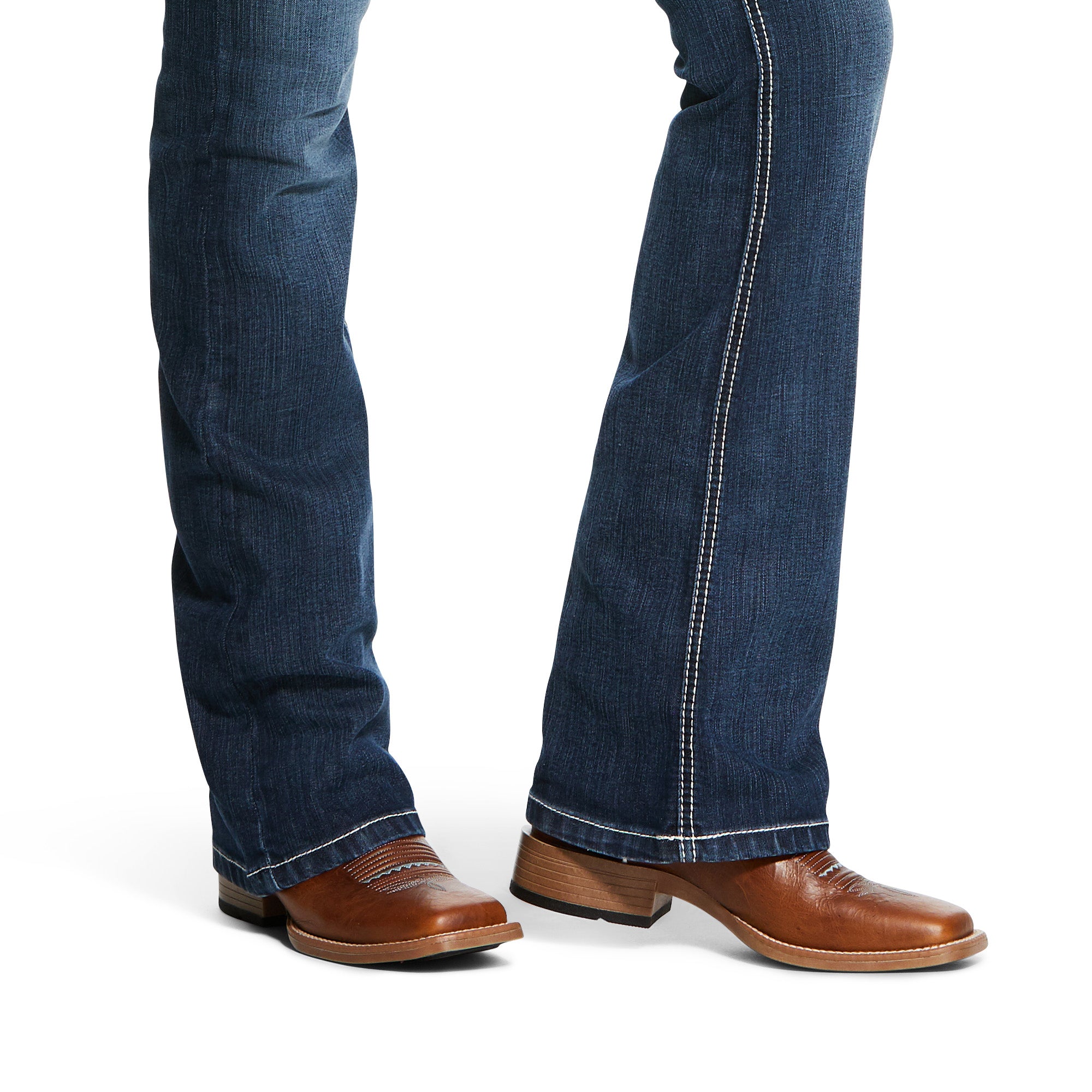 Men's Boot Cut Cowboy Jeans. Pantalon De Hombre Corte De Bota.