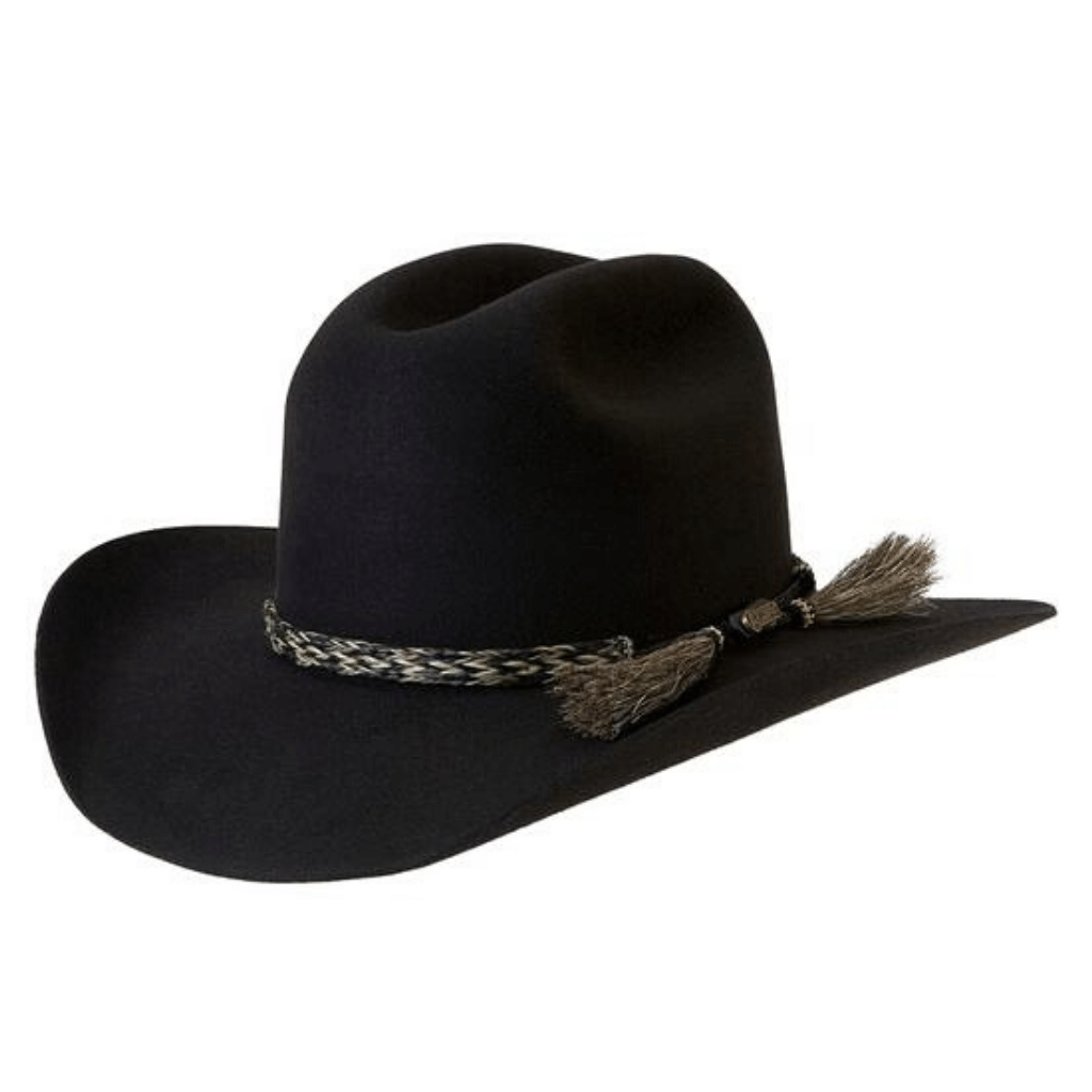 Akubra Rough Rider Hat Black Bairnsdale Horse Centre