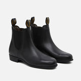 Baxter Appaloosa Elastic Sided Boot - Black