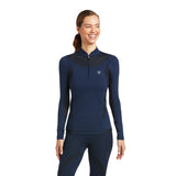 Ariat Womens Ascent SS Baselayer - Navy