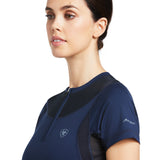 Ariat Womens Ascent SS Baselayer - Navy